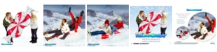 PoolCandy SnowCandy Peppermint 2-Seater Snow Tube
